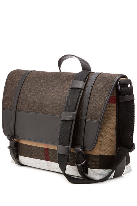 burberry ladies messenger bag|burberry messenger bags for men.